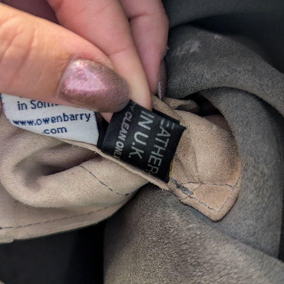 Owen Barry Leather Purse Handmade In Great Britain - Picture 7 of 12